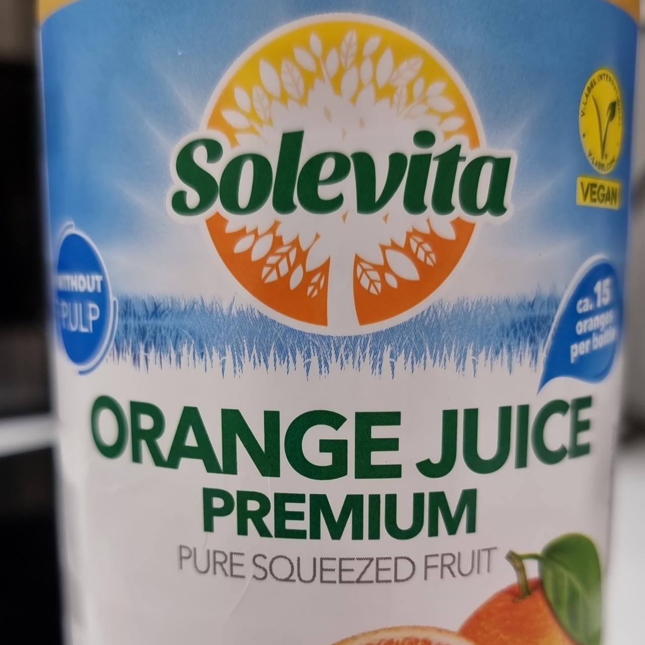 Fotografie - Orange Juice premium Solevita