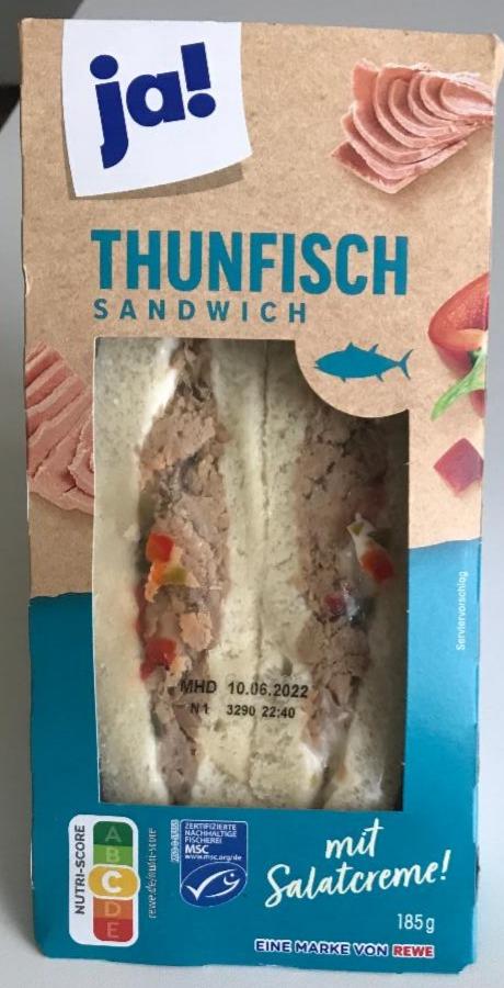 Fotografie - Thunfisch sandwich Ja!