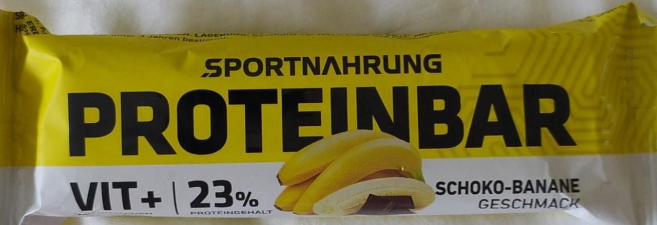 Fotografie - 23% Proteinbar Schokolade Geschmack Sportnahrung.de