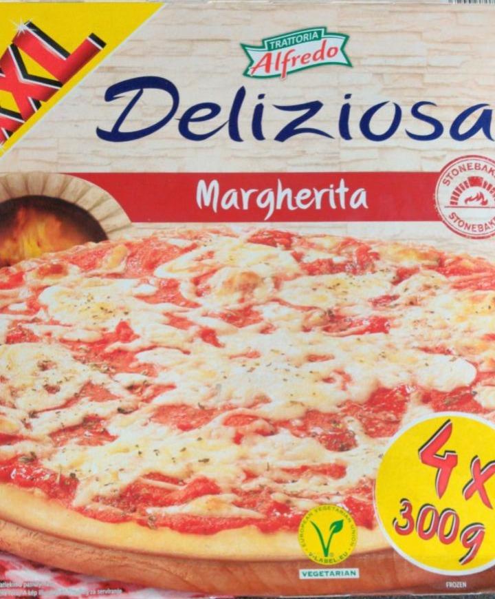 Fotografie - Trattoria Alfredo Deliziosa pizza Margherita XXL