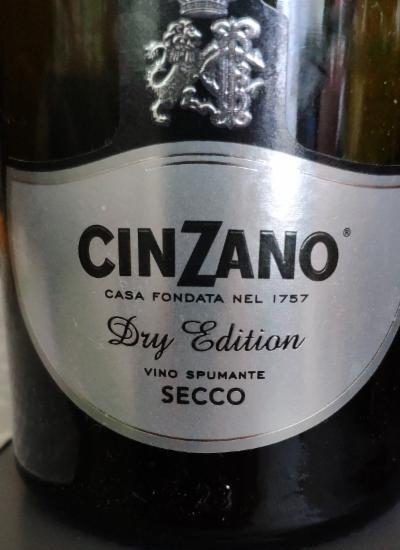 Fotografie - Cinzano Dry Edition Secco 11%