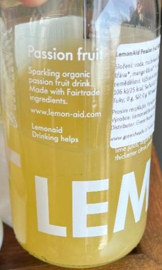 Fotografie - Lemonaid+ passion fruit