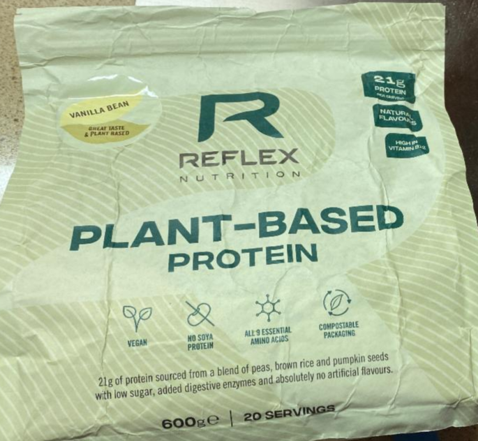 Fotografie - Plant Based Protein Vanilla Bean Reflex Nutrition