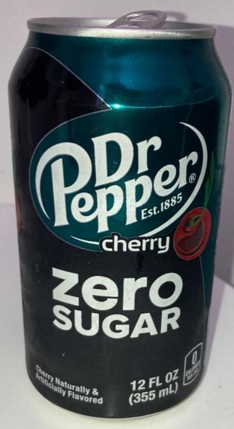 Fotografie - Cherry zero sugar Dr Pepper