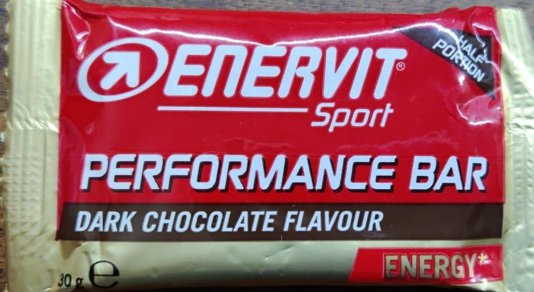 Fotografie - Performance bar Dark chocolate Enervit