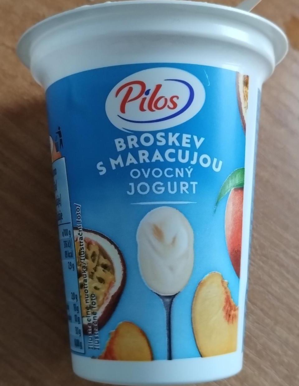Fotografie - Broskev s Maracujou ovocný jogurt Pilos