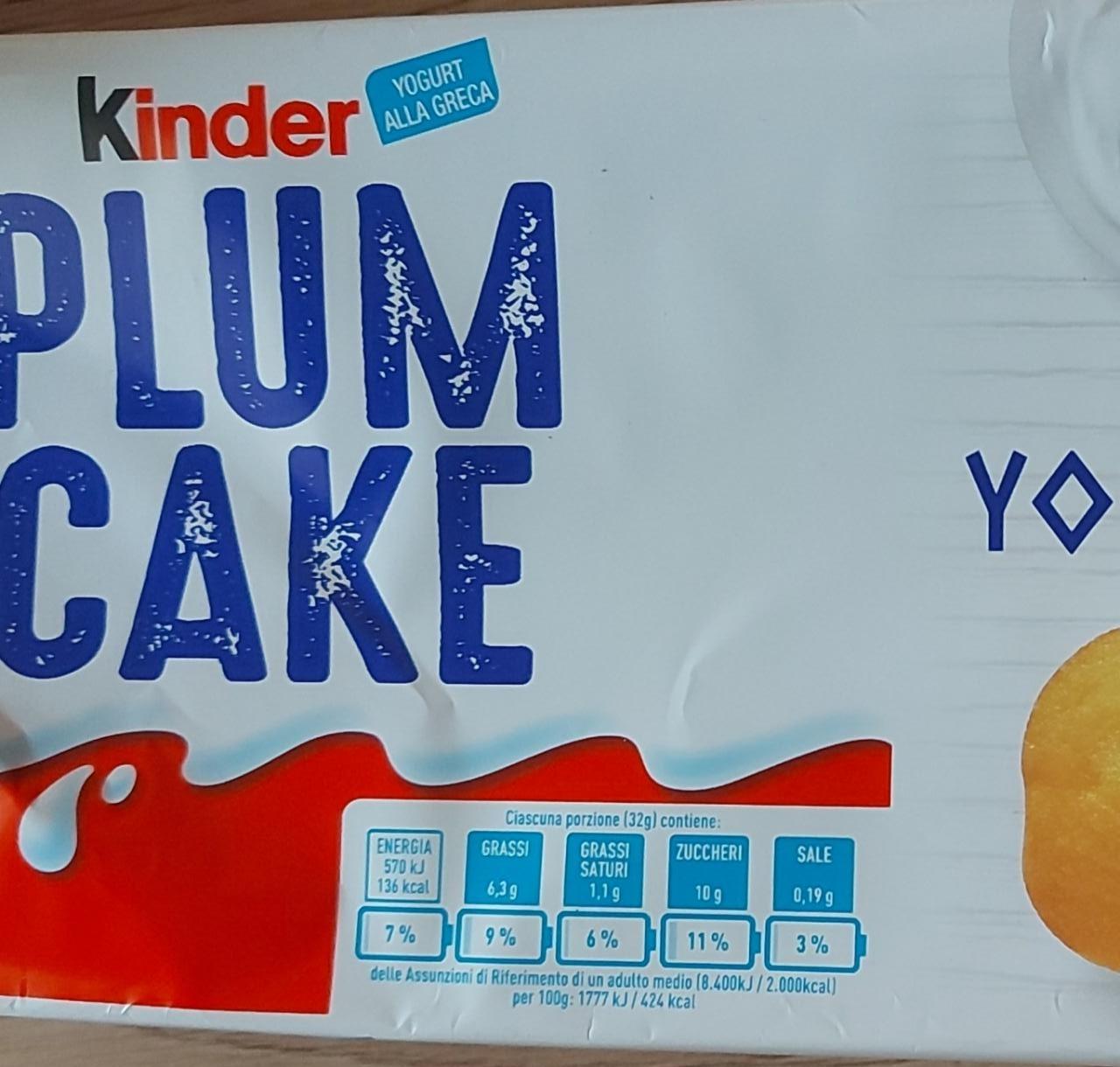 Fotografie - Plum cake Kinder