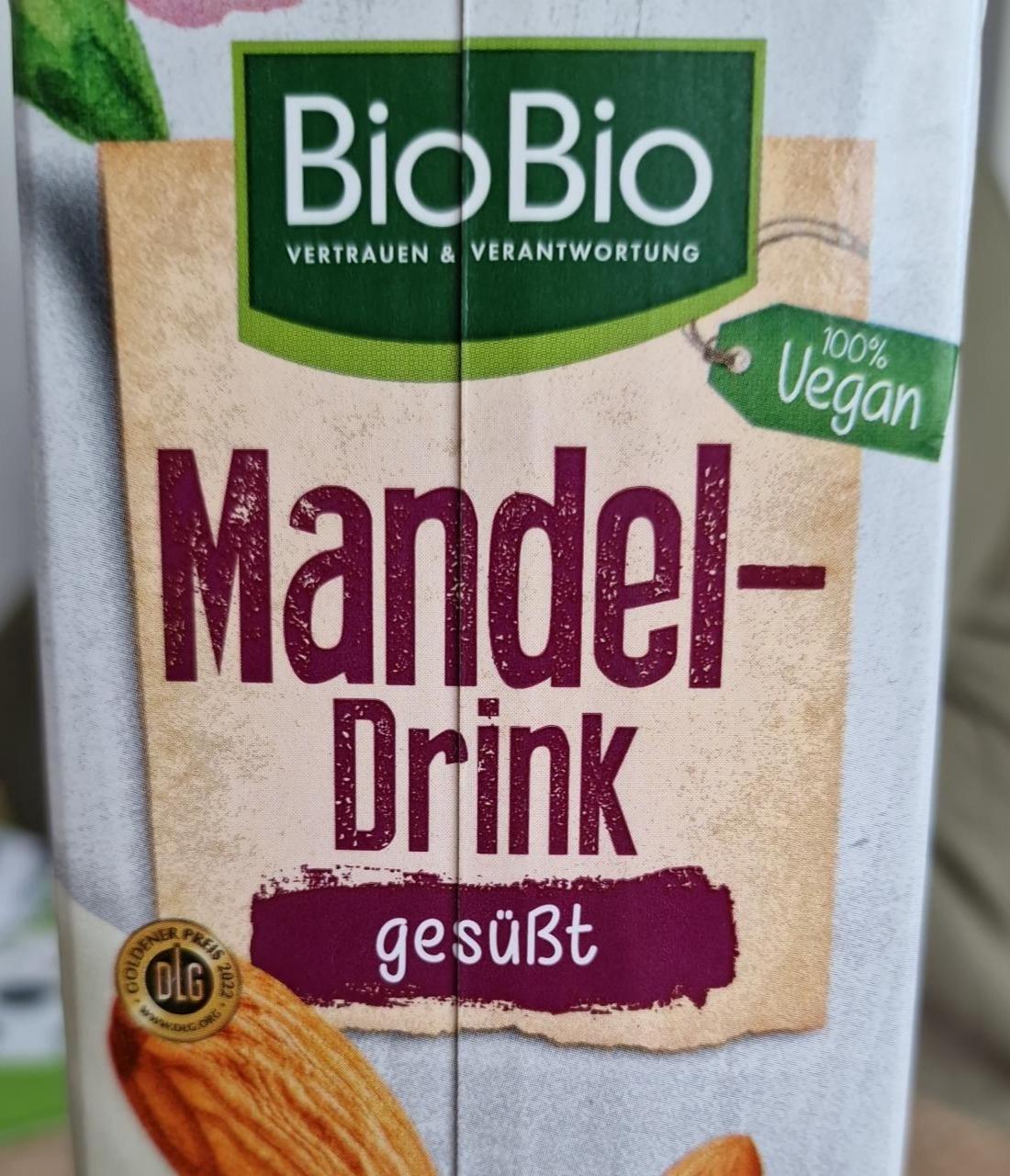 Fotografie - Mandel-Drink gesüßt BioBio