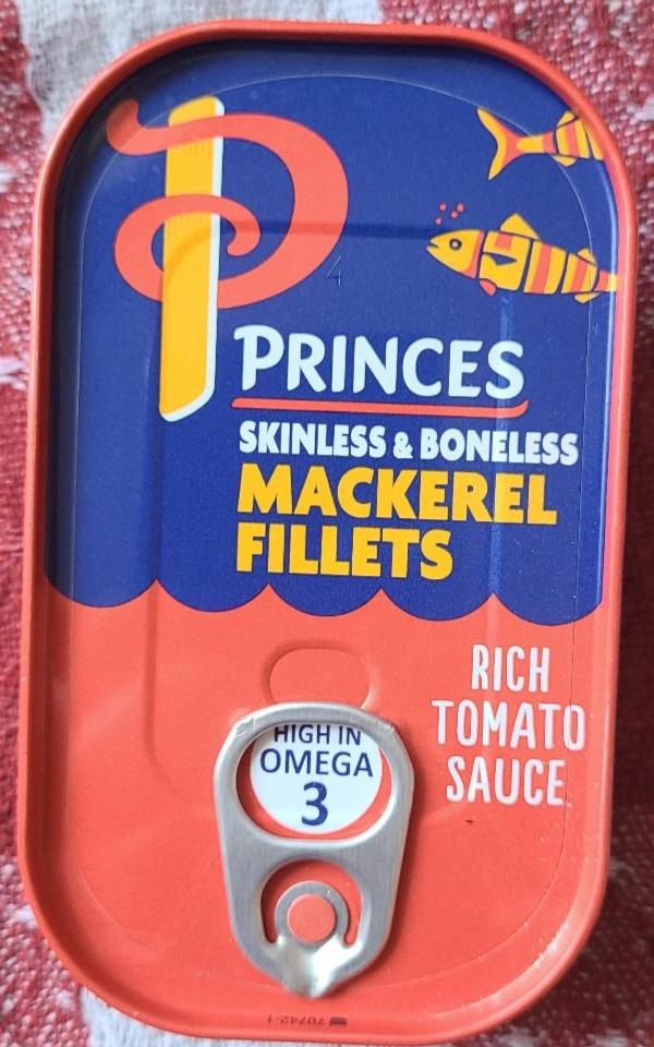 Fotografie - Mackerel Fillets in a Rich Tomato Sauce Princes