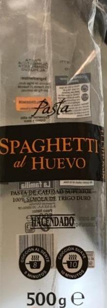 Fotografie - Spaghetti al Huevo Hacendado