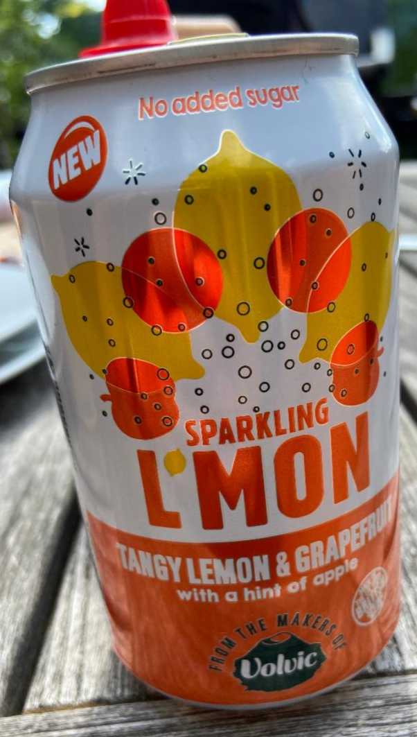 Fotografie - L'MON Sparkling Tangy Lemon & Grapefruit Volvic