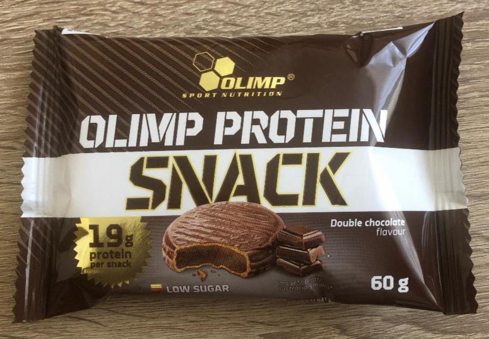 Fotografie - Olimp Protein Snack Double chocolate flavour Olimp sport nutrition