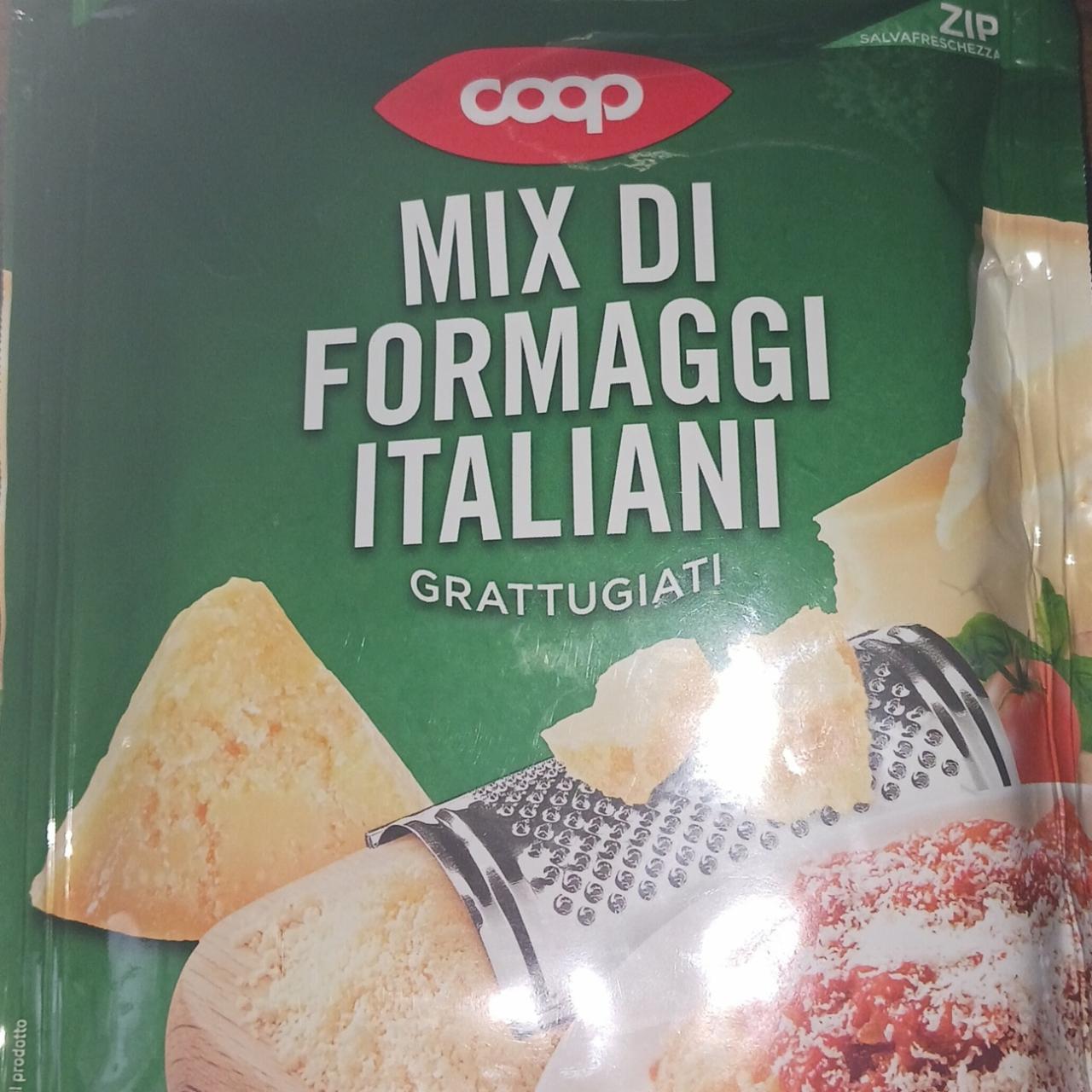 Fotografie - Mix di Formaggi Italiani Grattugiati Coop
