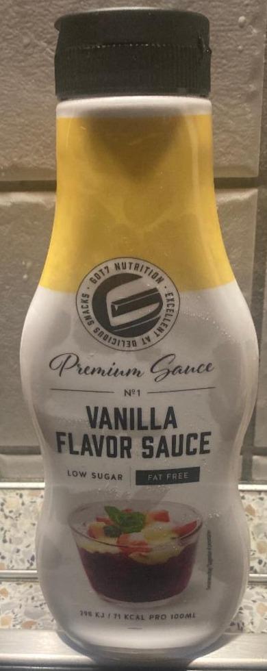 Fotografie - Premium Vanilla Sauce fat free & low carb Got7 Nutrition