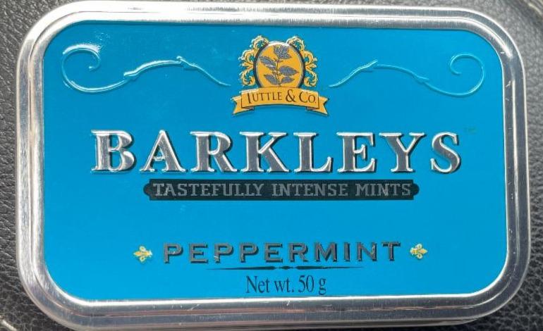 Fotografie - Barkleys Tastefully intense mints Peppermint Tuttle & Co