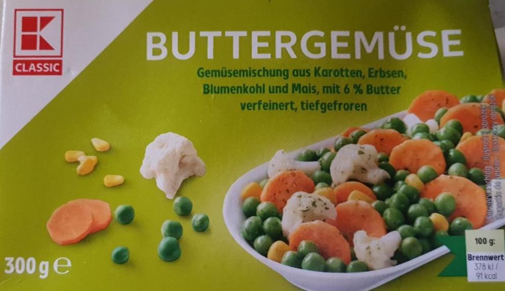 Fotografie - Dušená zelenina s bylinkovým máslem (Buttergemusse - a table) Belgie
