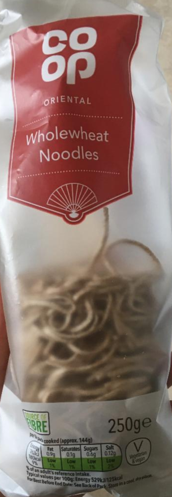Fotografie - Oriental wholewheat noodles Coop