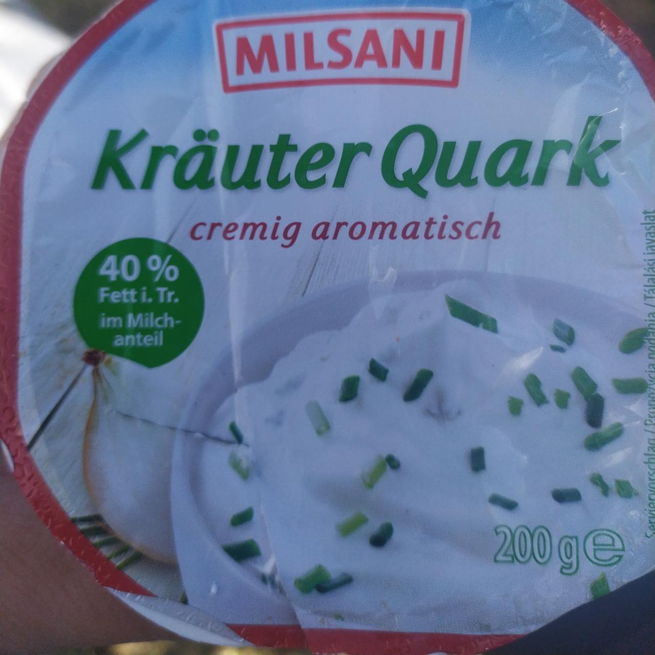 Fotografie - Kräuter Quark cremig aromatisch Milsani