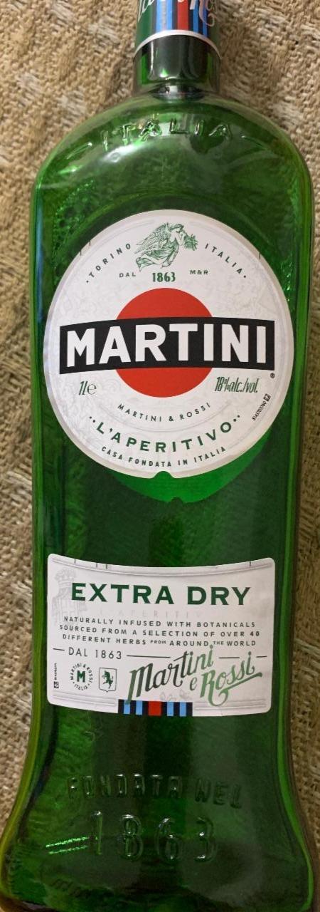 Fotografie - Martini Extra Dry 18%