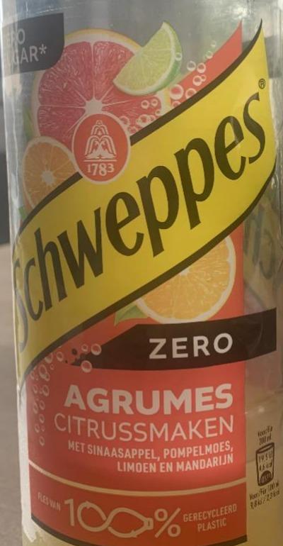 Fotografie - Zero Agrumes citrussmaken Schweppes