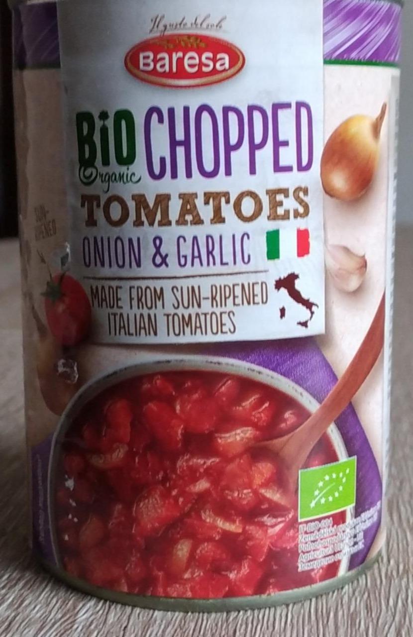 Fotografie - Bio Organic Chopped Tomatoes with Onion & Garlic Freshona