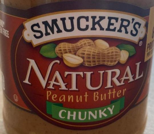 Fotografie - Natural Peanut Butter Chunky Smucker's