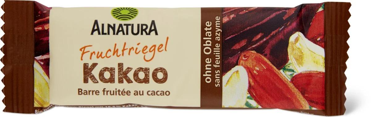 Fotografie - Bio Fruchtriegel Kakao Alnatura