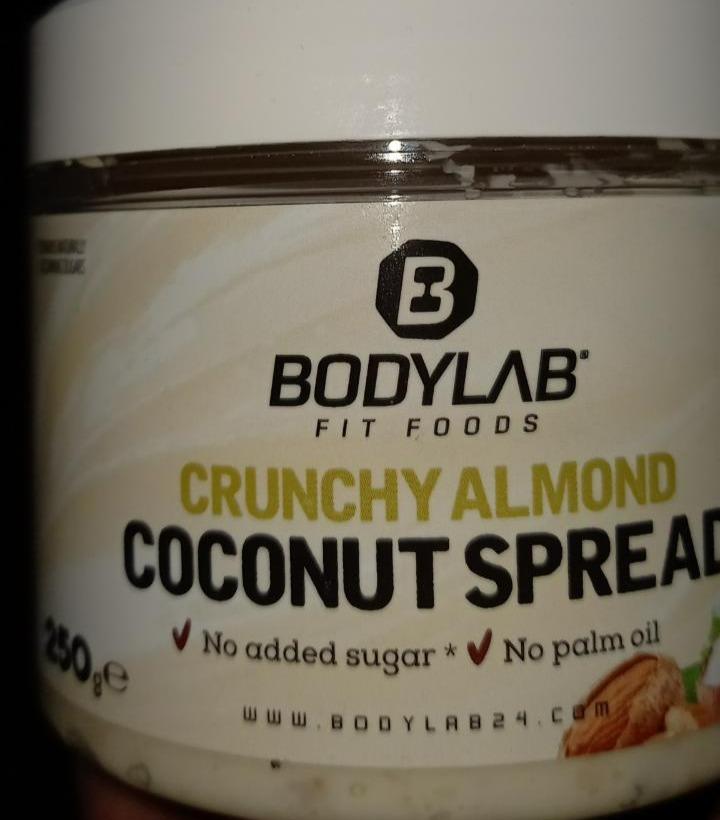 Fotografie - crunchy almond coconut spread Bodylab