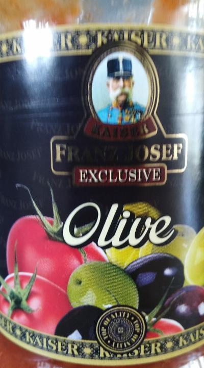 Fotografie - Olive rajčatová omáčka se zelenými a černými olivami Kaiser Franz Josef exclusive