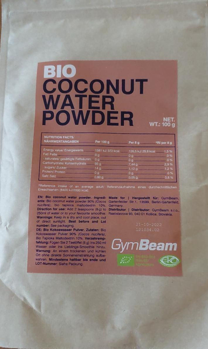 Fotografie - Bio Coconut Water Powder GymBeam