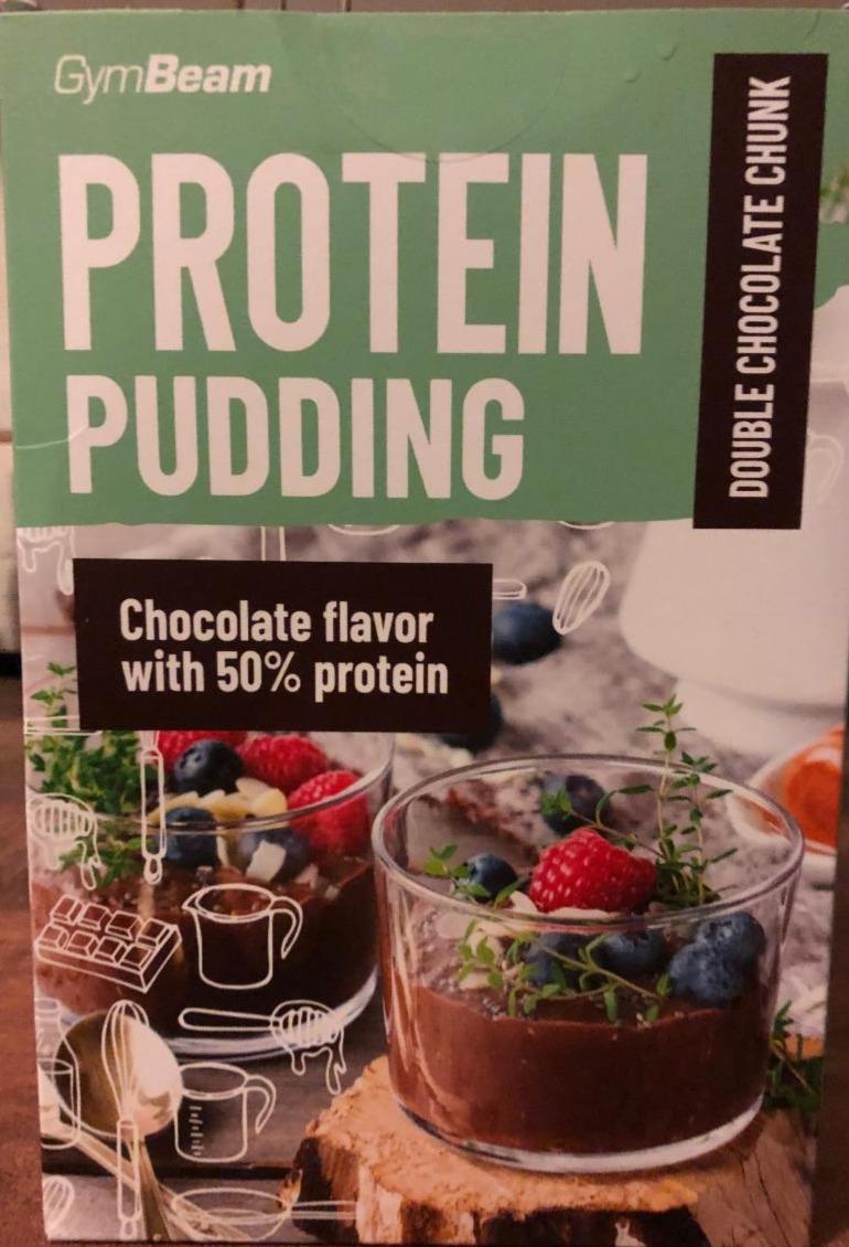 Fotografie - Protein Pudding double chocolate chunk GymBeam