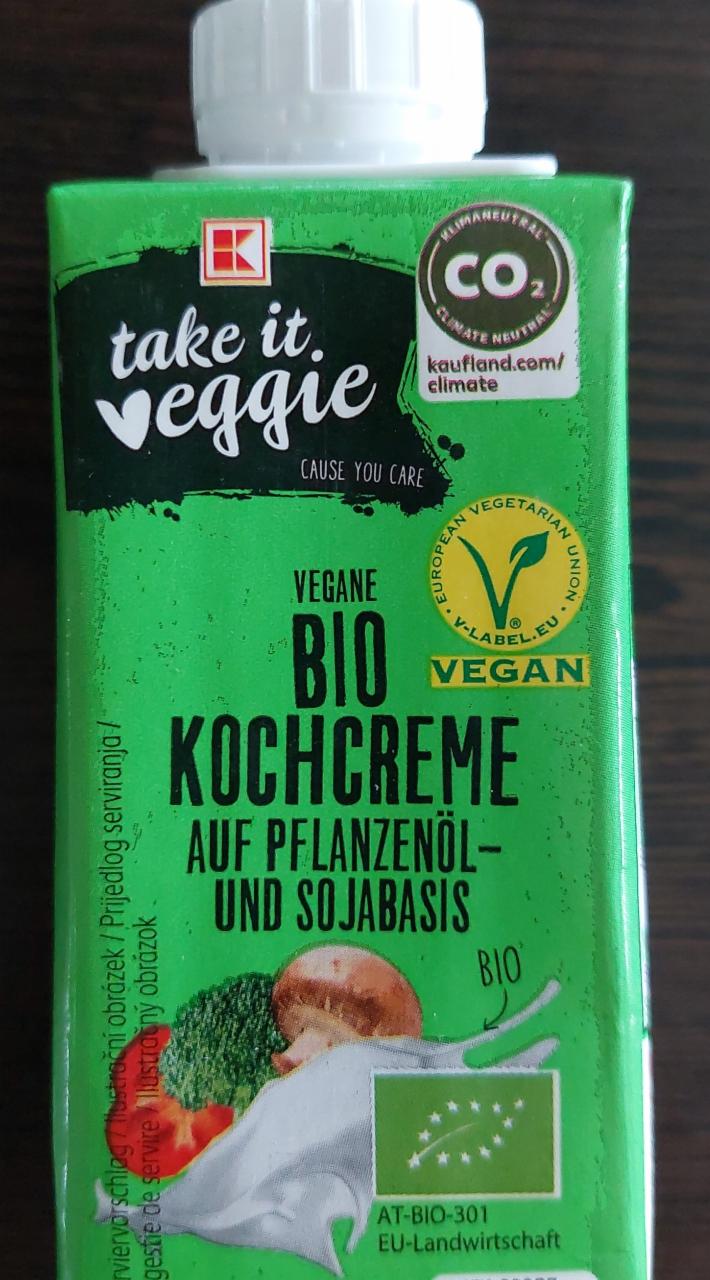 Fotografie - Vegan Organic Cooking Cream Soya Take it veggie