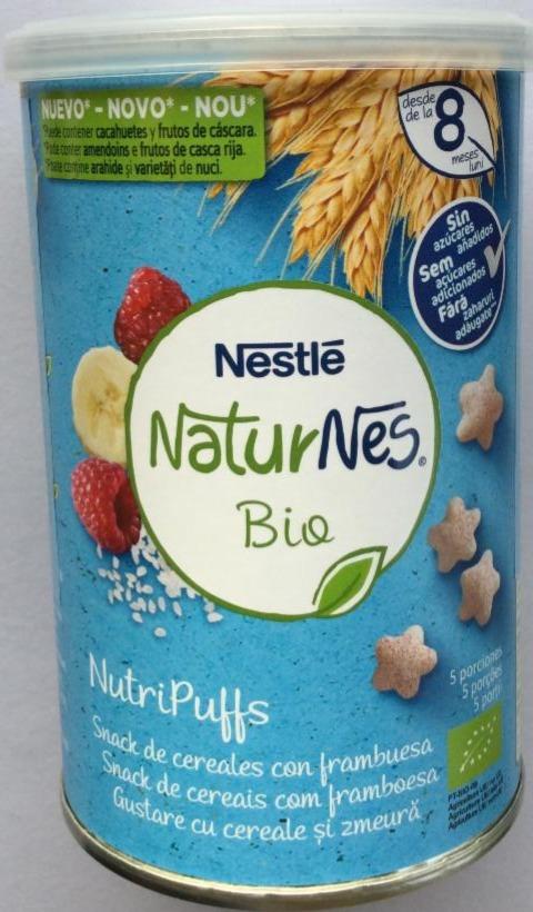 Fotografie - NaturNes Bio Křupky malina & banán Nestlé