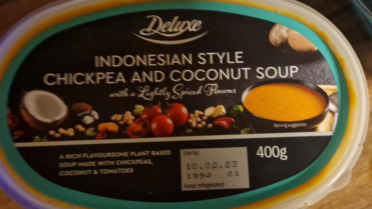 Fotografie - Indonesian style chickpea and coconout soup Deluxe