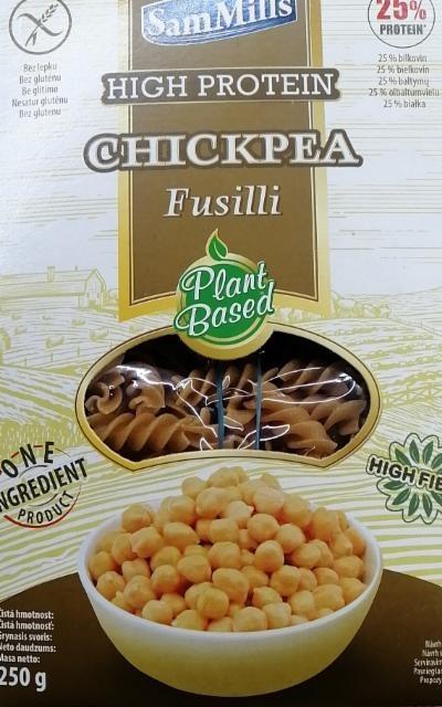Fotografie - High Protein Chickpea pasta Fusilli Sam Mills