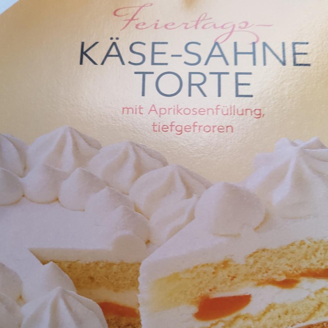 Fotografie - Käse-Sahne torte mit Aprikosenfüllung K-Classic