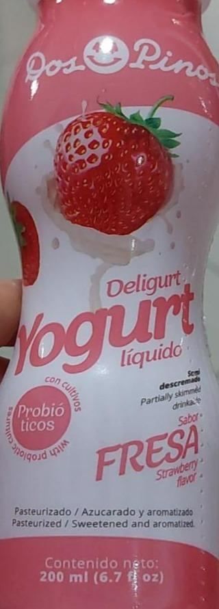 Fotografie - Deligurt Yogurt líquido Fresa Dos Pinos