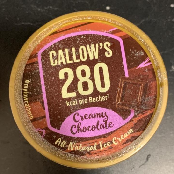 Fotografie - Callow's 280 kcal pro Becher Creamy Chocolate