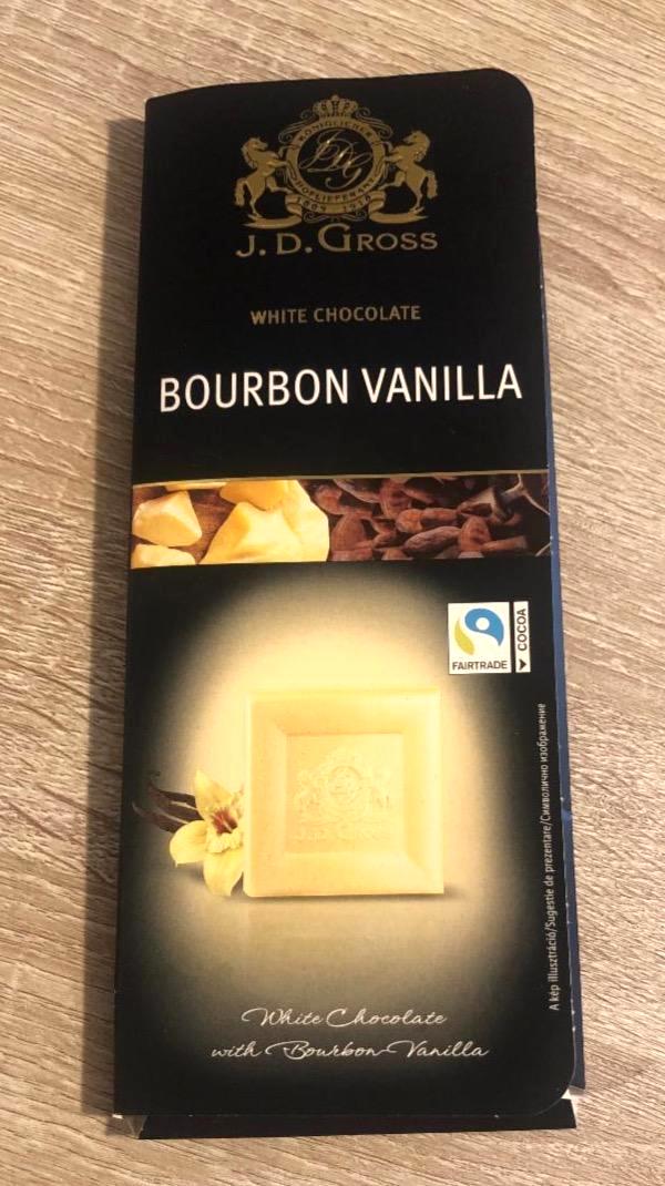 Fotografie - Bourbon Vanilla (bílá čokoláda s Bourbon vanilkou) J.D.Gross