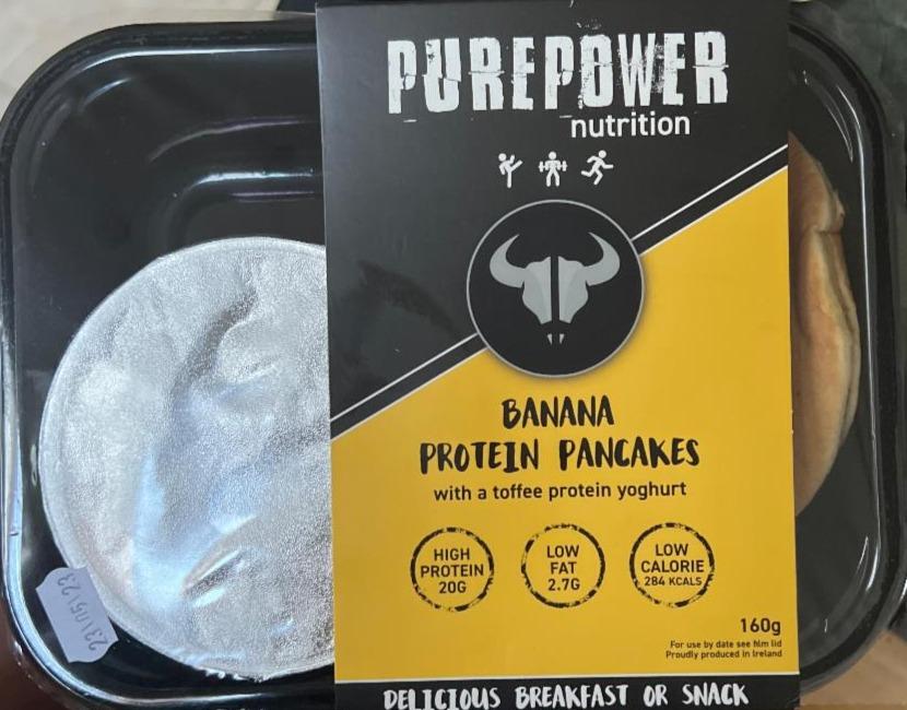 Fotografie - Banana protein pancakes Purepower nutrition