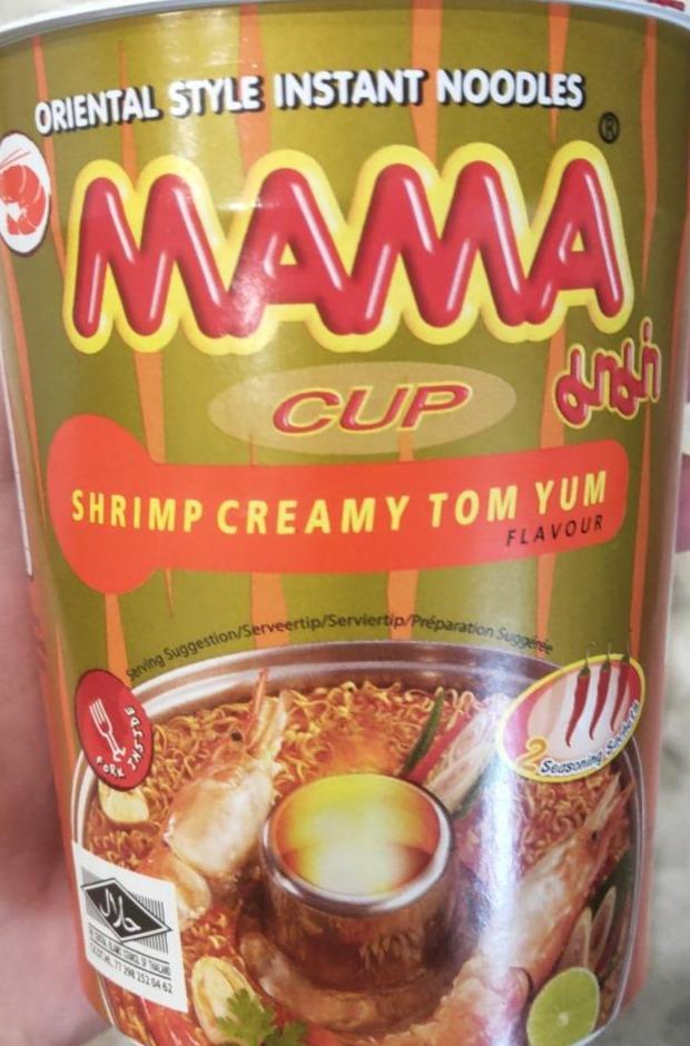 Fotografie - Mama Cup Noodle Creamy Shrimp Tom Yum flavour