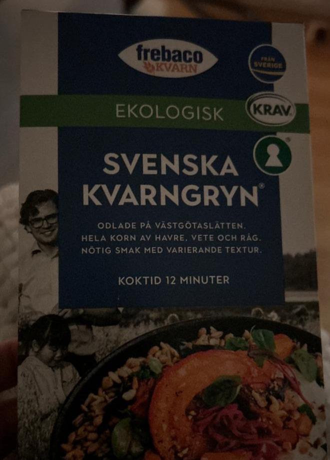 Fotografie - Ekologisk Svenska Kvarngryn Frebaco Kvarn