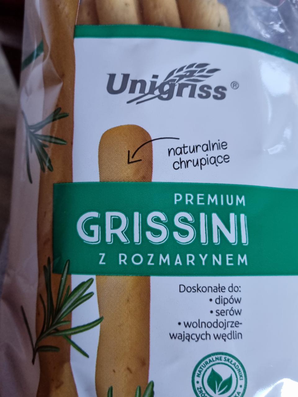 Fotografie - Premium Grissini z rozmarynem Unigriss