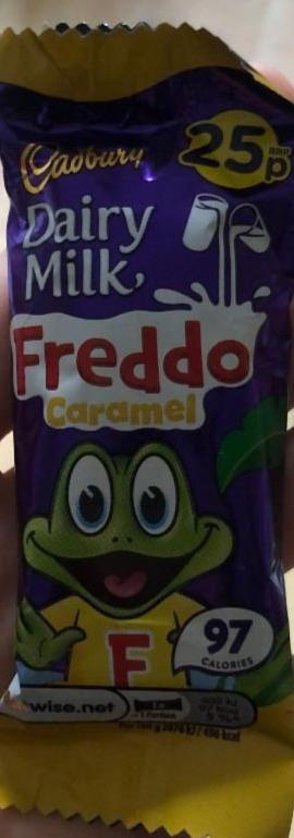 Fotografie - Dairy Milk Freddo Bar Caramel Cadbury