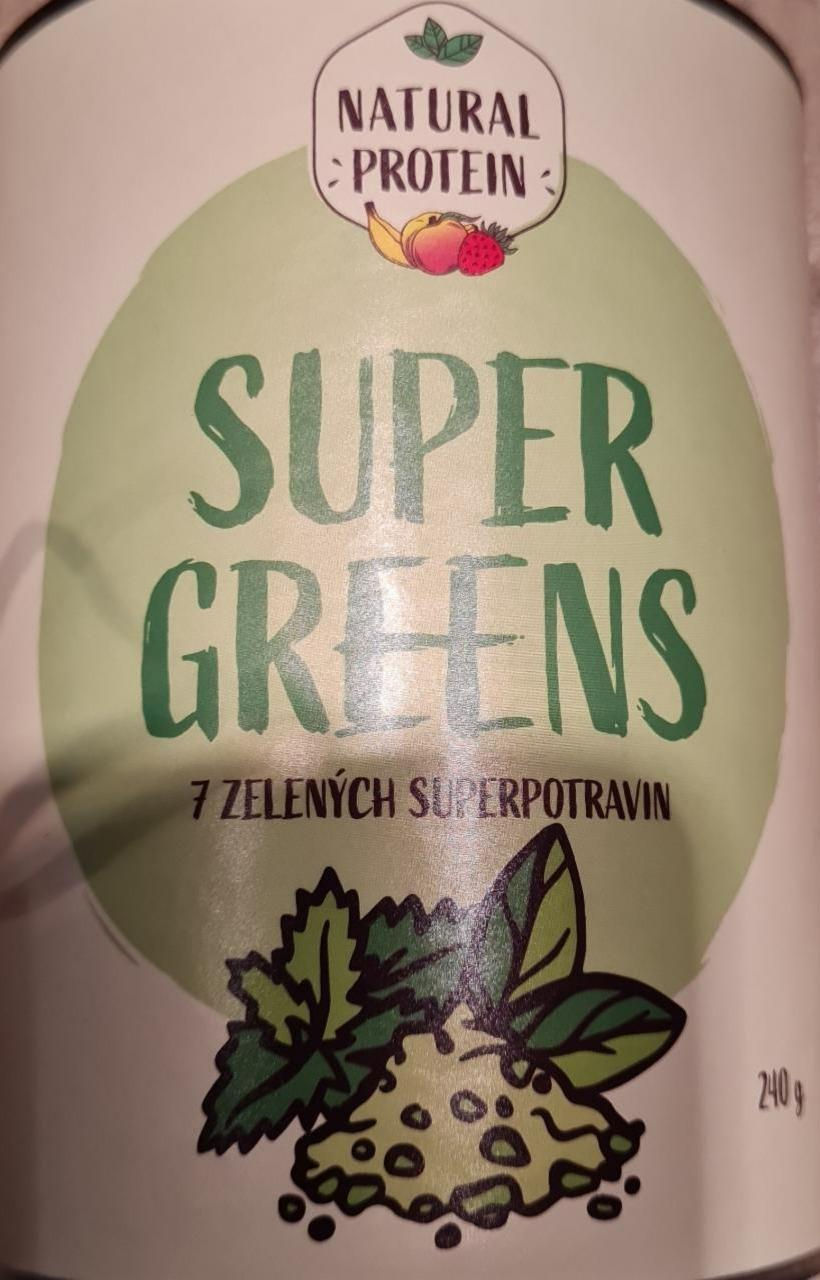Fotografie - Super greens Natural protein