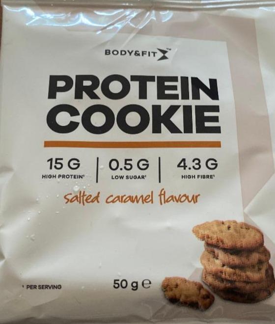Fotografie - Protein Cookie Salted caramel flavour Body&Fit