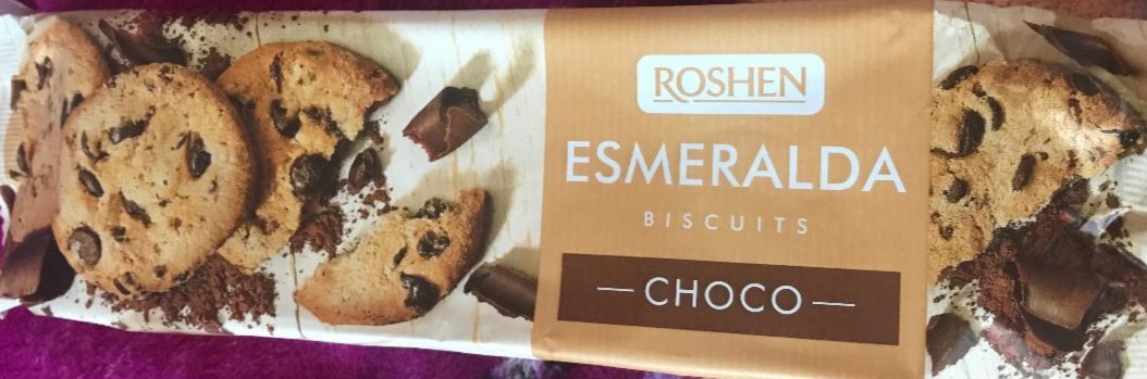 Fotografie - Esmeralda biscuits choco Roshen