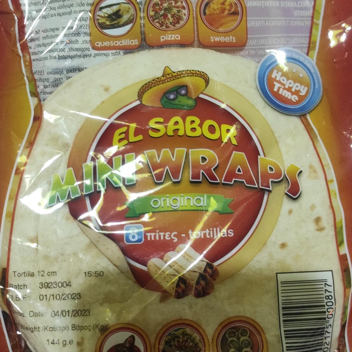 Fotografie - Mini wraps Original El Sabor