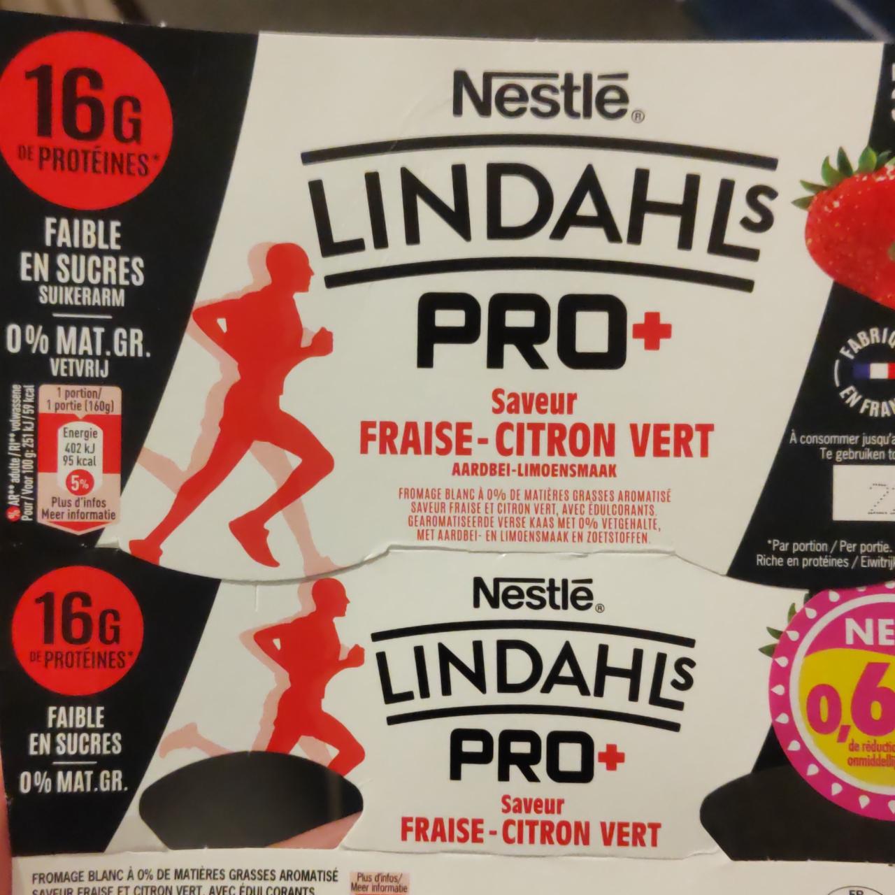Fotografie - Lindahls Pro+ Fraise-Citron Vert Nestlé