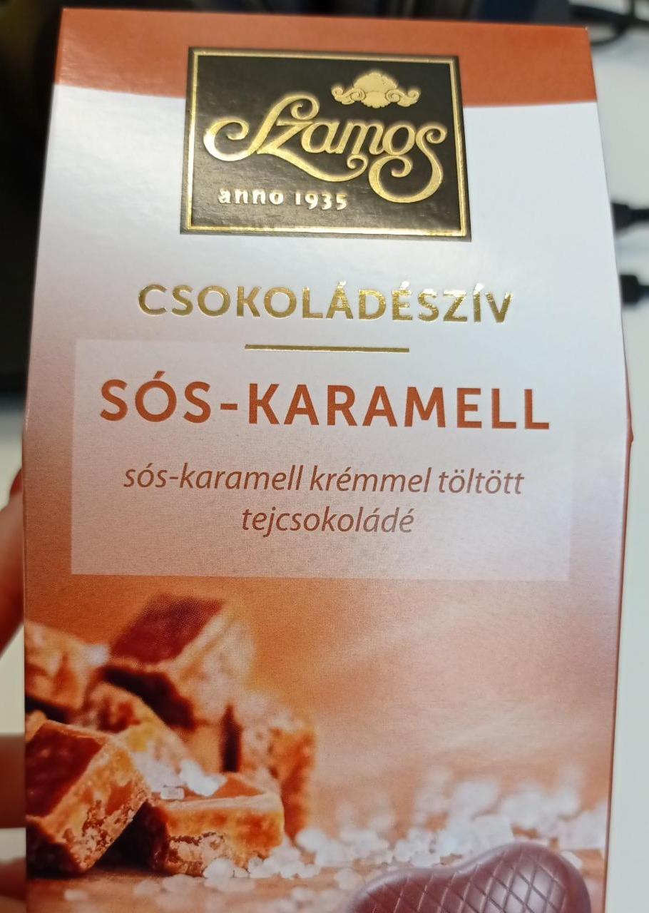 Fotografie - Csokoládészív sós karamell Szamos